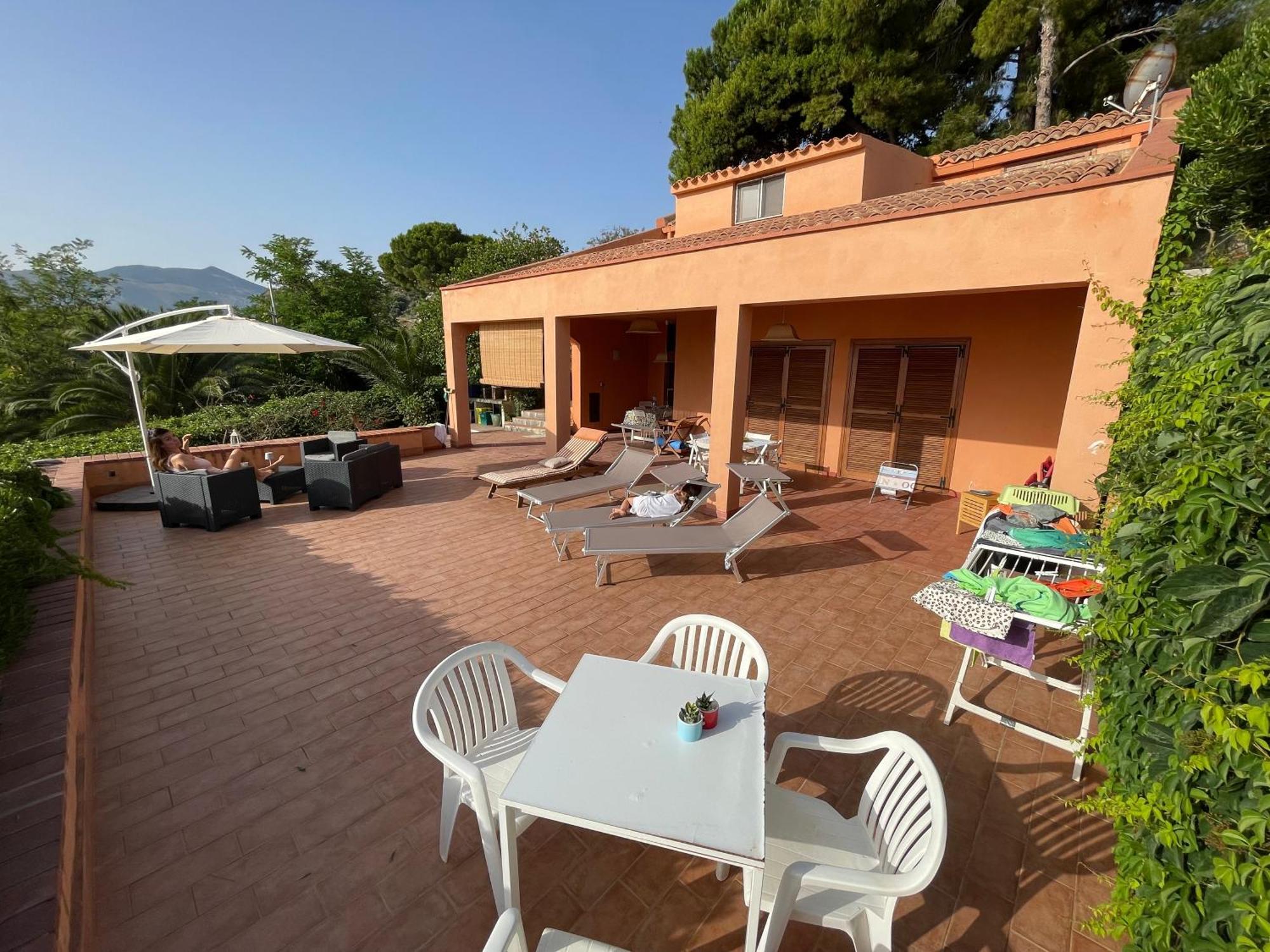 Villa Hibiscus Scopello スコペッロ エクステリア 写真